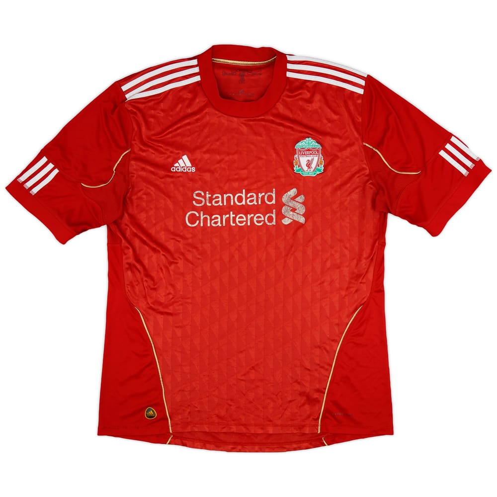 2010-12 Liverpool Home Shirt - 5/10 - (XXL)