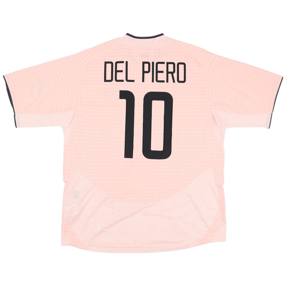 2003-04 Juventus Away Shirt Del Piero #10 (XL)