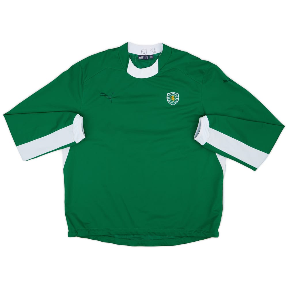 2008-09 Sporting Lisbon Puma Sweat Top - 5/10 - (XL)
