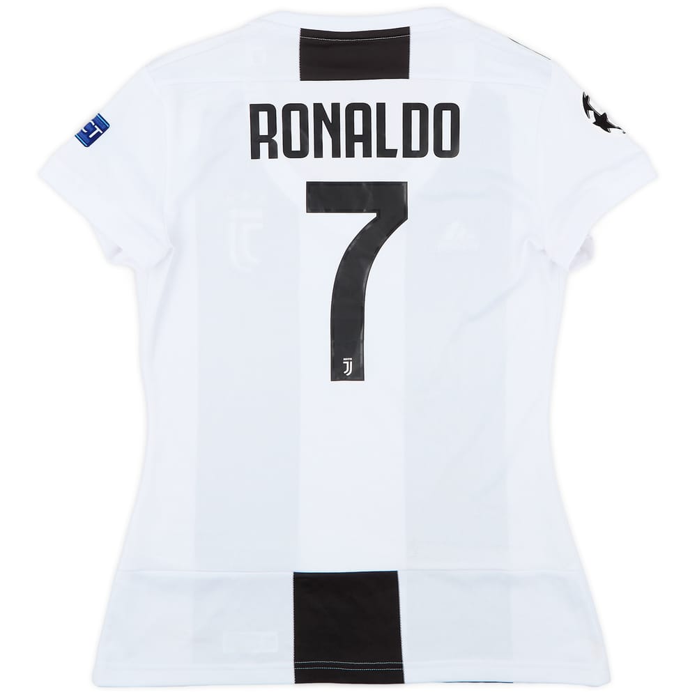 2018-19 Juventus Home Shirt Ronaldo #7 - 8/10 - (Women's M)