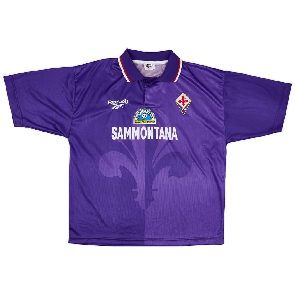 1995-96 Fiorentina Home Shirt - 9/10 - (XL)
