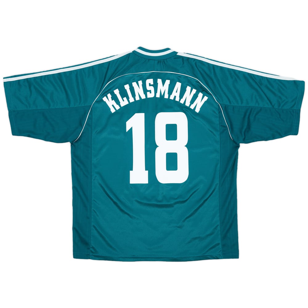 1998-00 Germany Away Shirt Klinsmann #18 - 9/10 - (XL)
