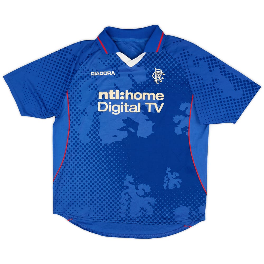 2002-03 Rangers Home Shirt - 7/10 - (L)