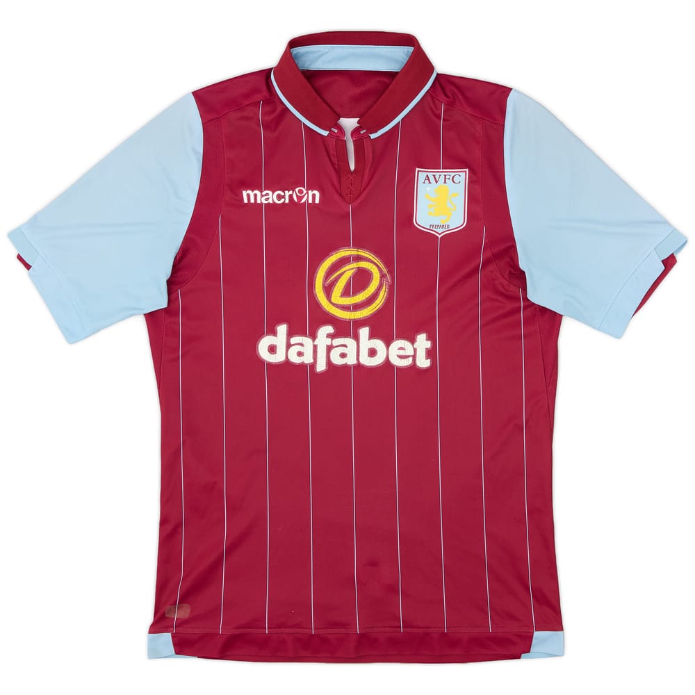 2014-15 Aston Villa Home Shirt - 5/10 - (L)