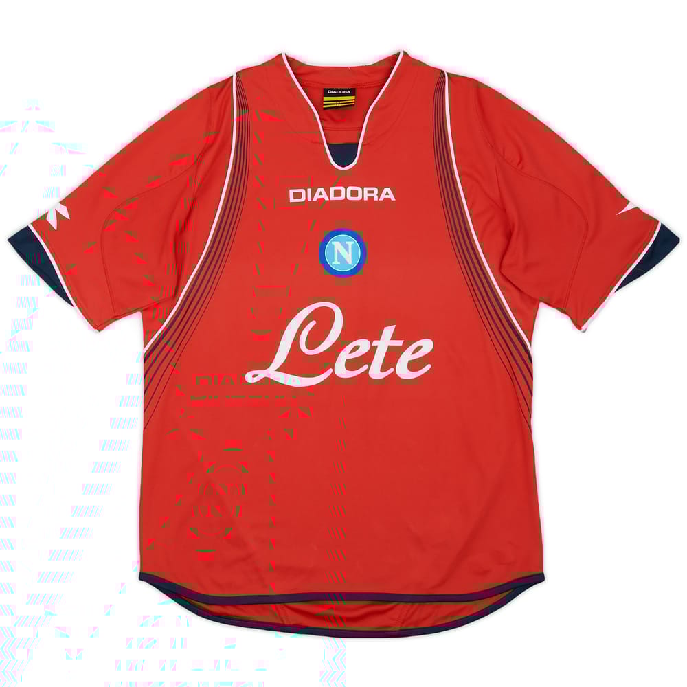 2007-08 Napoli Away Shirt - 8/10 - (S)
