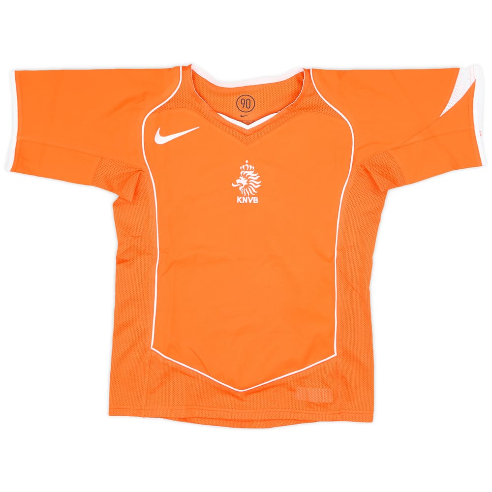 2004-06 Netherlands Home Shirt - 10/10 - (XS.Boys)