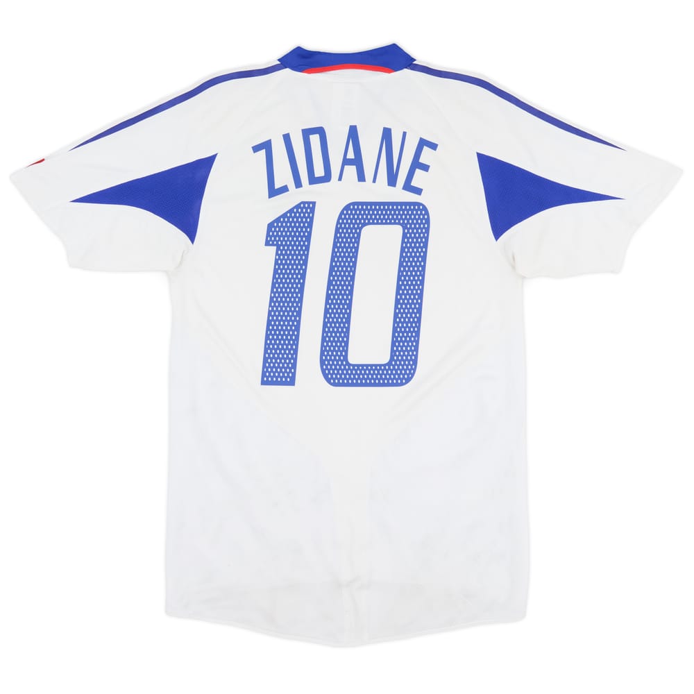 2004-06 France Away Shirt Zidane #10 - 7/10 - (S)