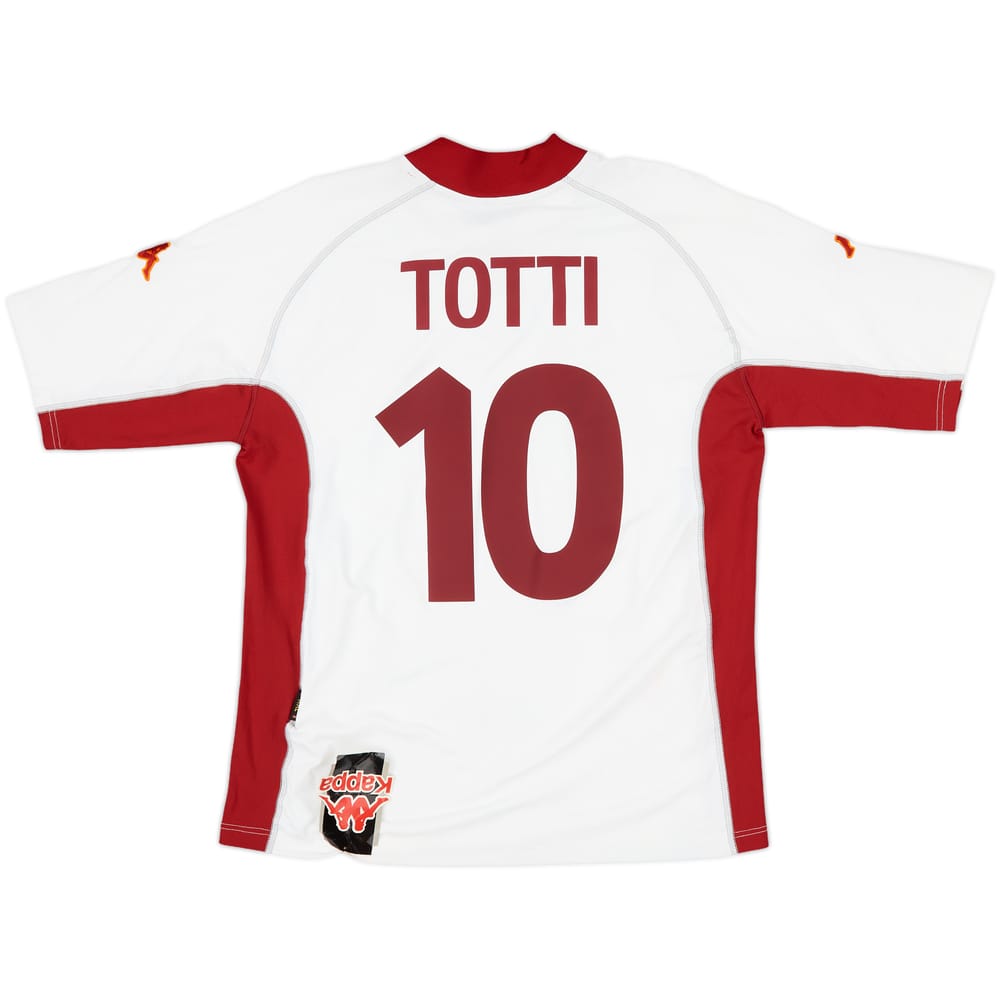 2001-02 Roma Away Shirt Totti #10 (XXL)