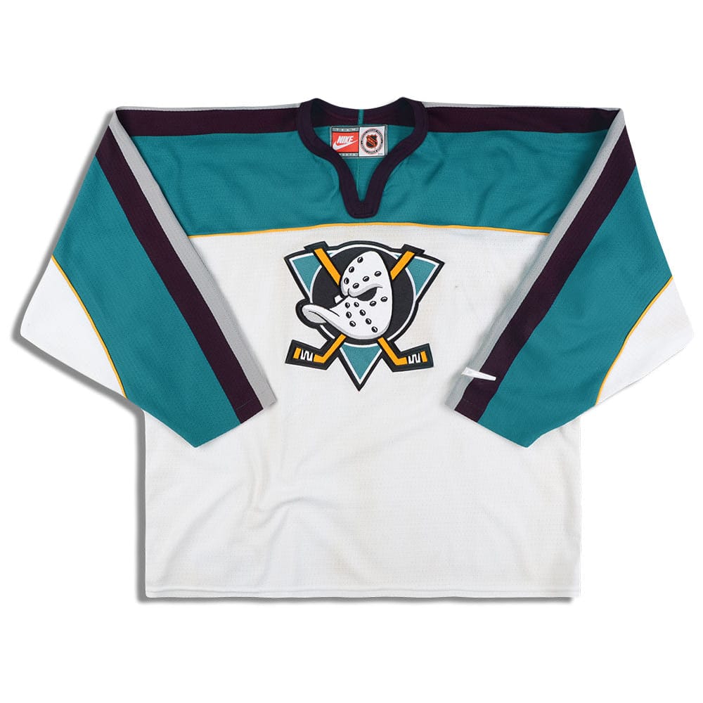 1997-99 Anaheim Ducks Nike Jersey (Alternate) XL