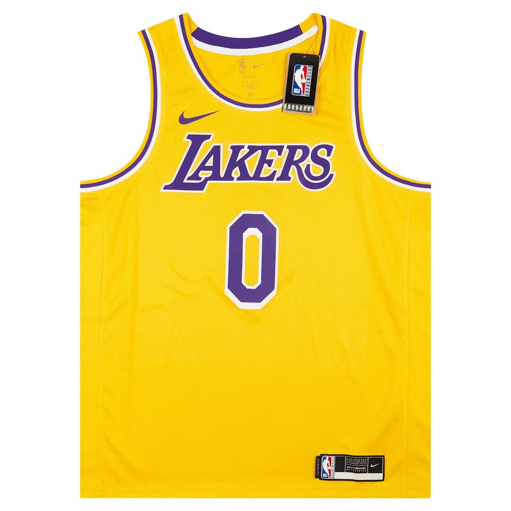 2022-23 LA Lakers Westbrook #0 Nike Swingman Jersey (Away) XL - W/Tags