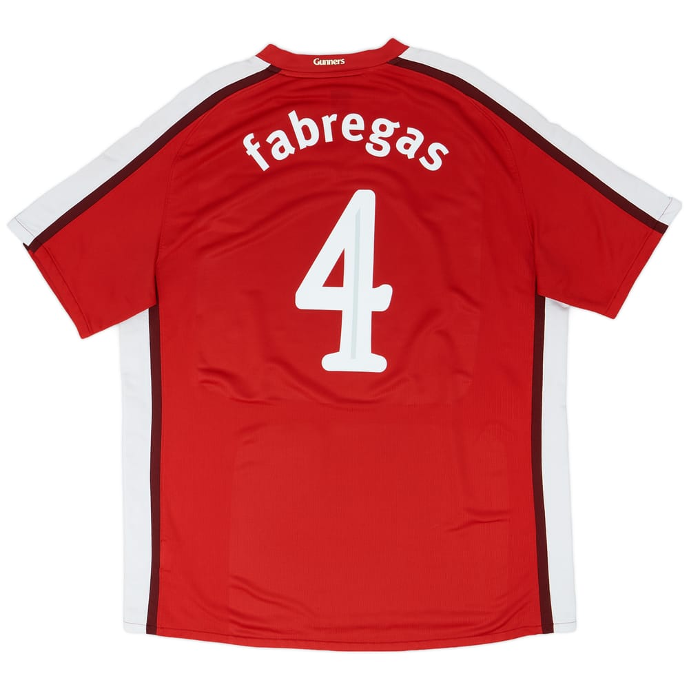 2008-10 Arsenal Home Shirt Fabregas #4 - 6/10 - (XXL)