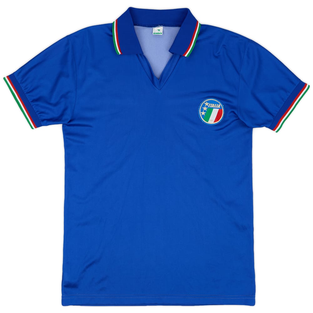 1986-88 Italy Home Shirt #15 - 8/10 - (L)