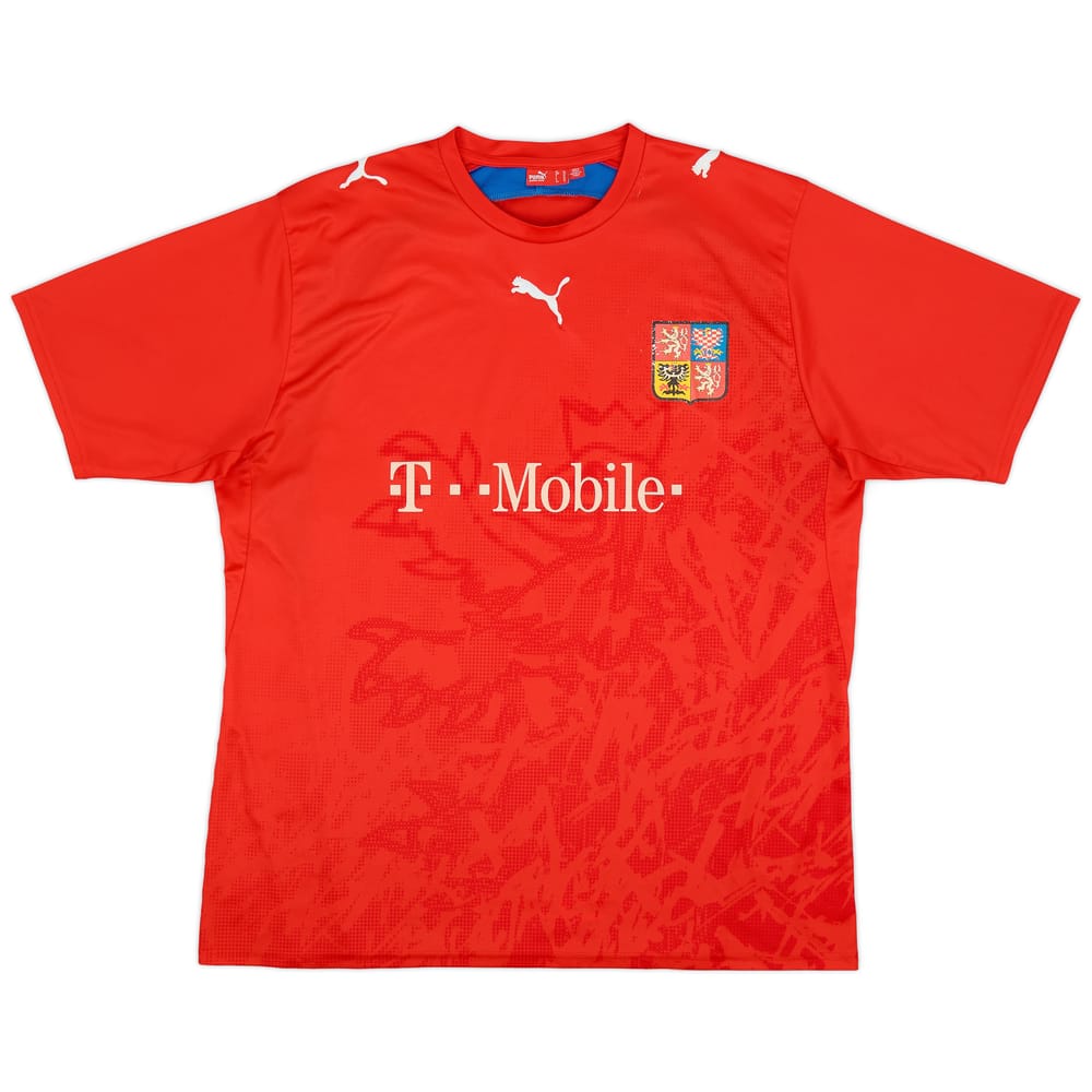 2006-08 Czech Republic Basic Home Shirt - 5/10 - (XL)