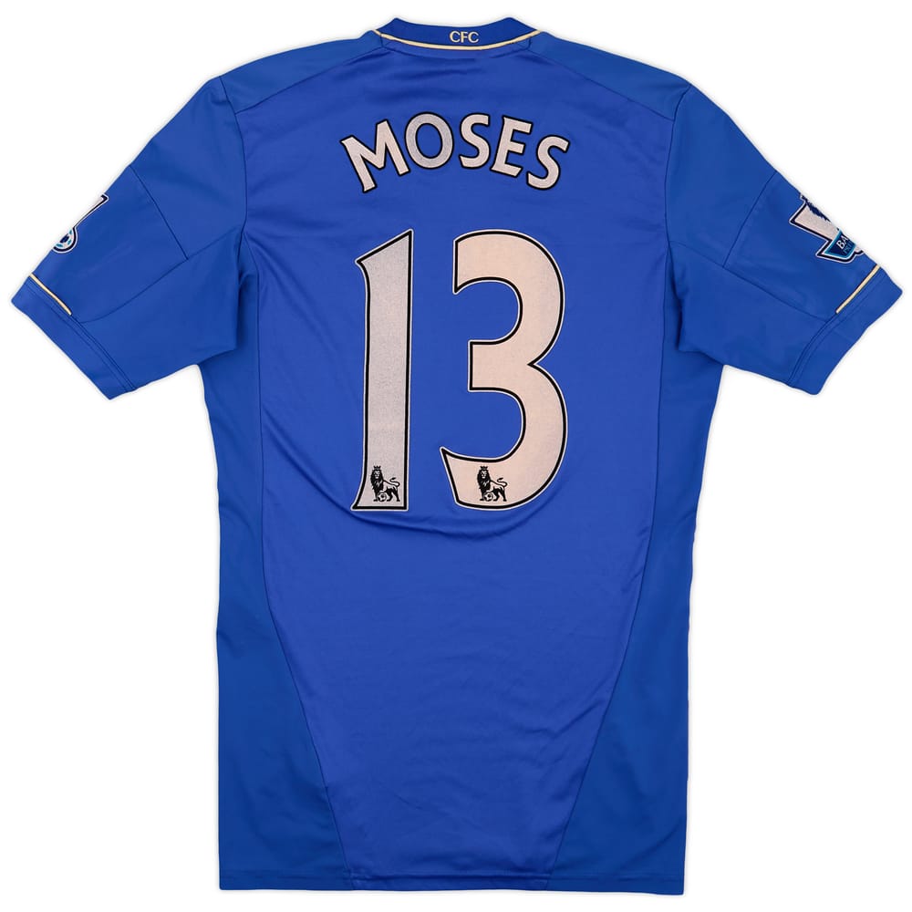 2012-13 Chelsea Home Shirt Moses #13 - 3/10 - (L)
