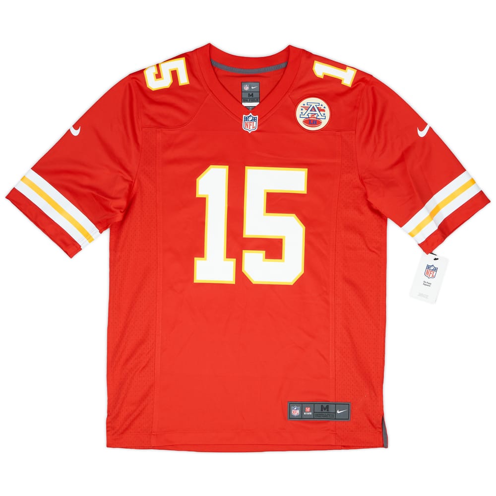 2017-24 Kansas City Chiefs Mahomes #15 Nike Game Home Jersey (M)