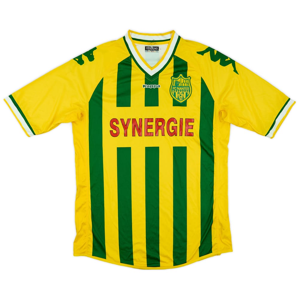 2009-10 Nantes Home Shirt - 8/10 - (L)