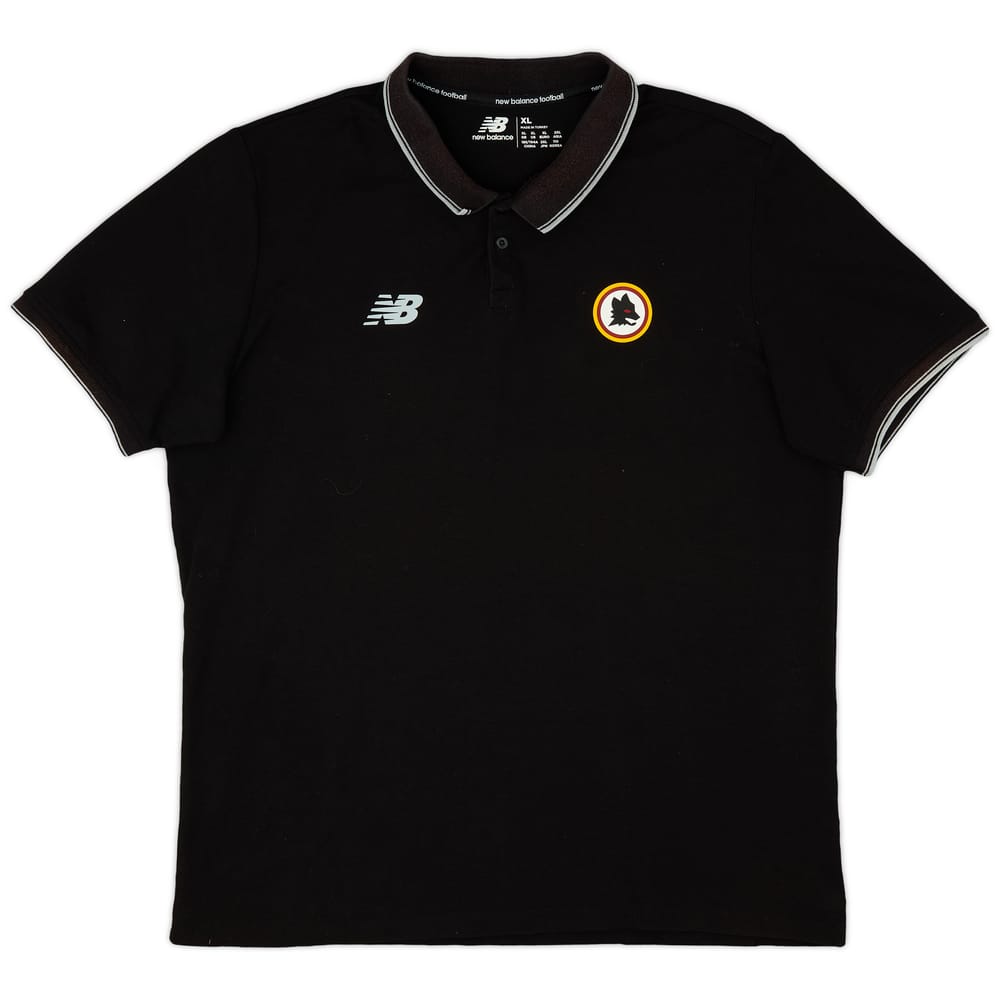 2021-22 Roma New Balance Polo Shirt - 6/10 - (XL)