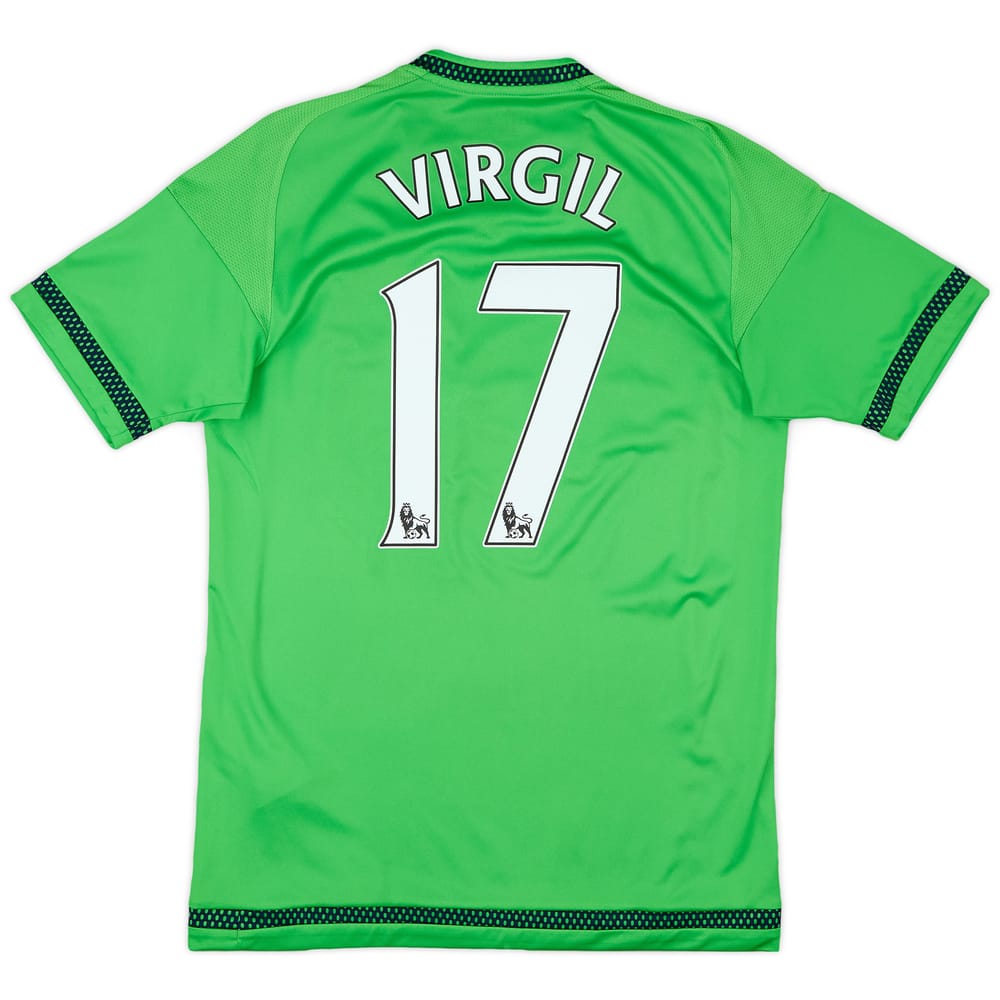 2015-16 Southampton Away Shirt Virgil #17 - 8/10 - (S)