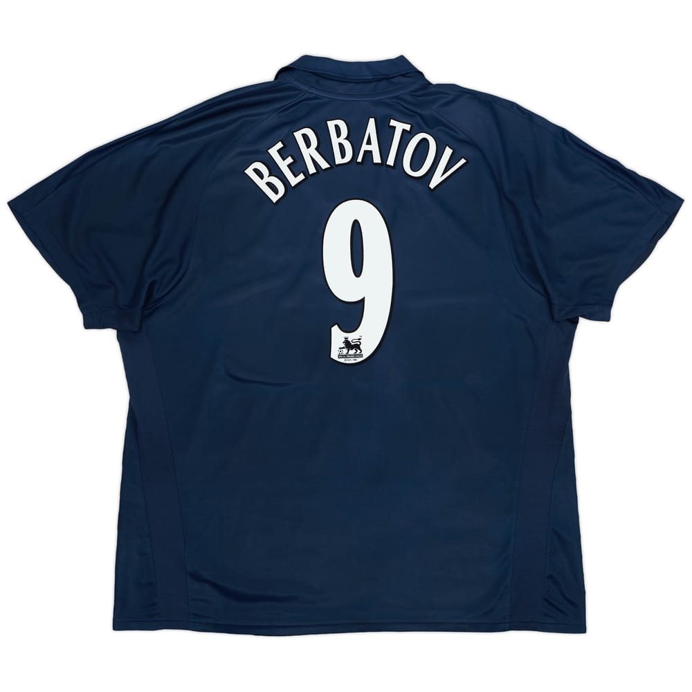 2007-08 Tottenham Away Shirt Berbatov #9 - 8/10 - (XXL)