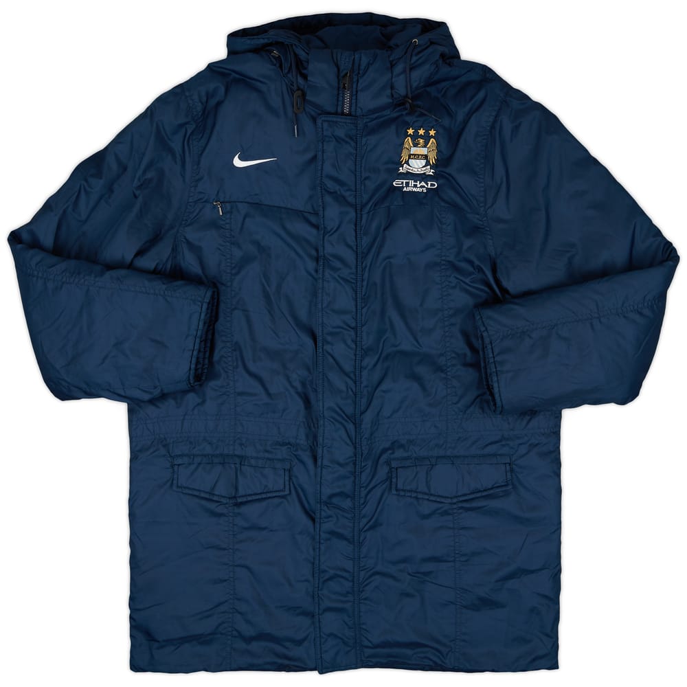 2013-14 Manchester City Nike Padded Bench Coat - 8/10 - (L)