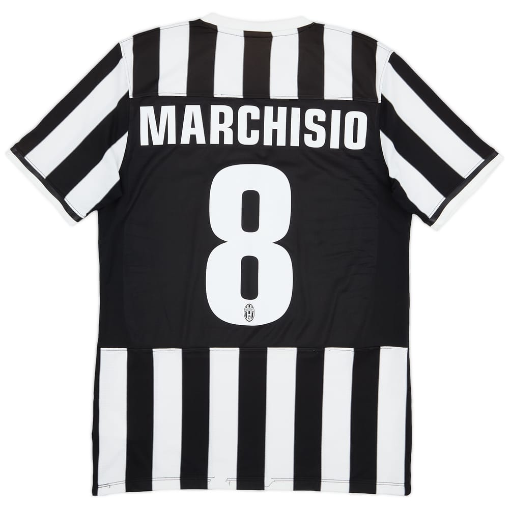 2013-14 Juventus Home Shirt Marchisio #8 - 7/10 - (M)