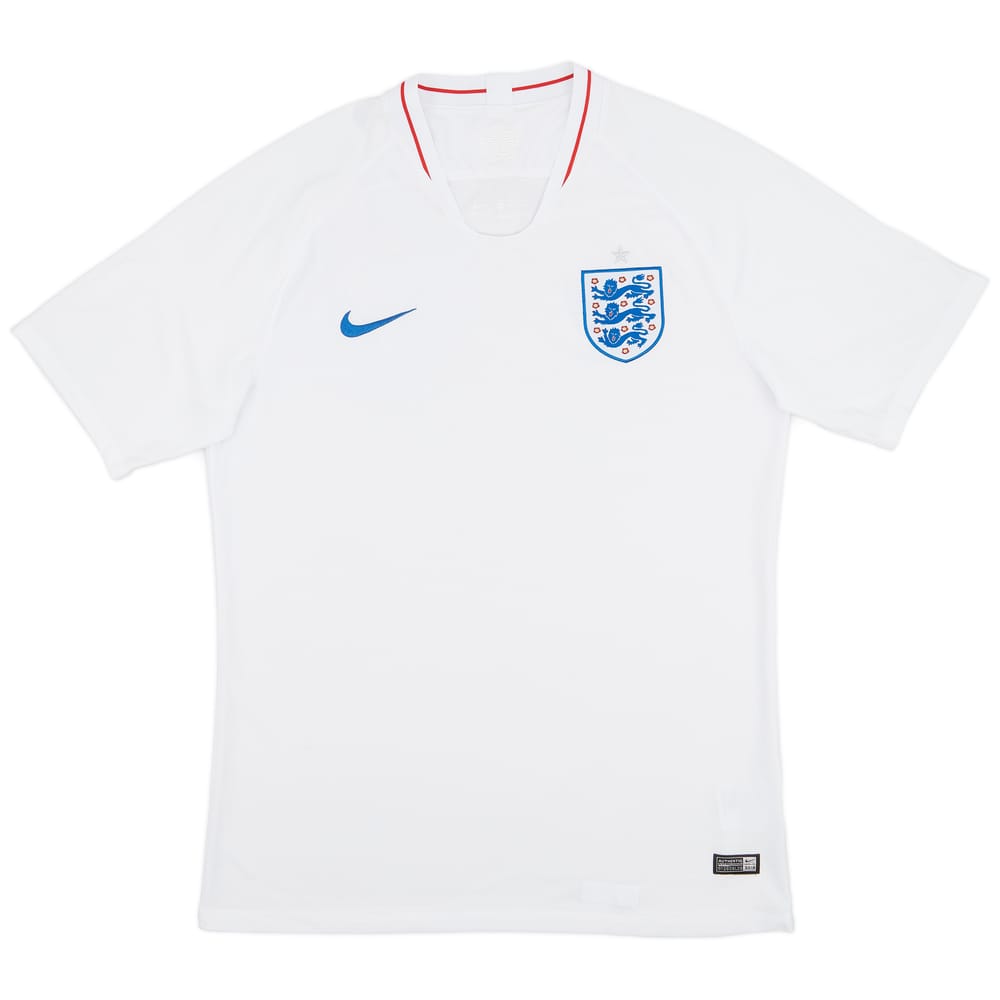 2018-19 England Home Shirt - 9/10 - (XL)