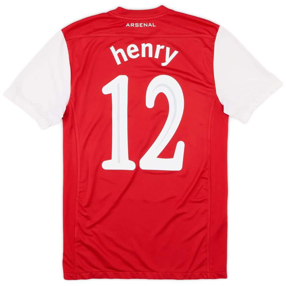 2011-12 Arsenal Home Shirt Henry #12 - 8/10 - (S)