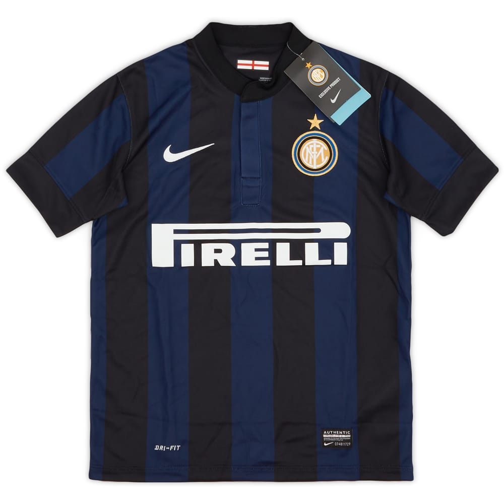 2013-14 Inter Milan Home Shirt (S.Boys)
