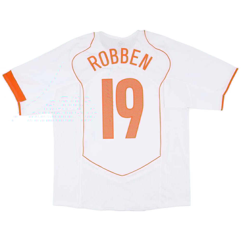 2004-06 Netherlands Away Shirt Robben #19 - 9/10 - (L)