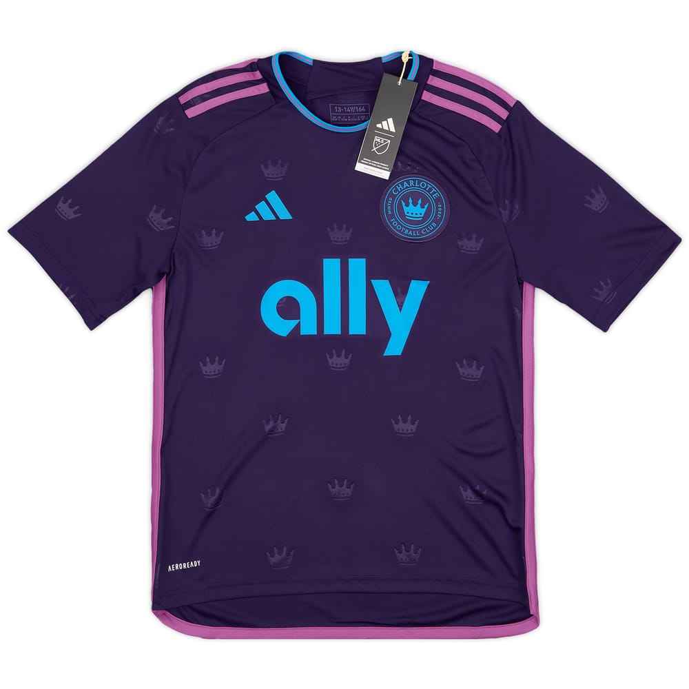 2023-24 Charlotte FC Away Shirt (KIDS)