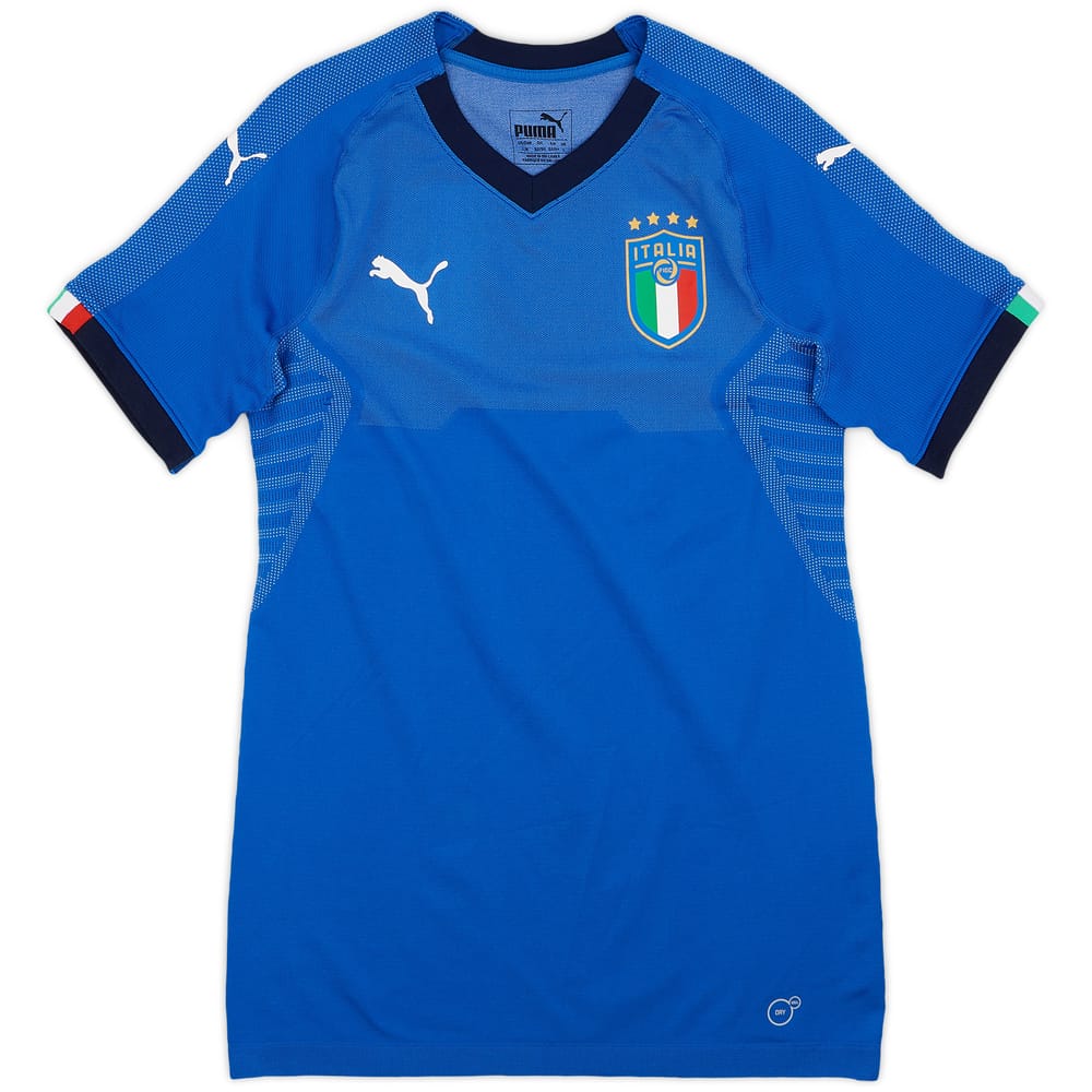 2018-19 Italy Authentic Home Shirt - 8/10 - (L)
