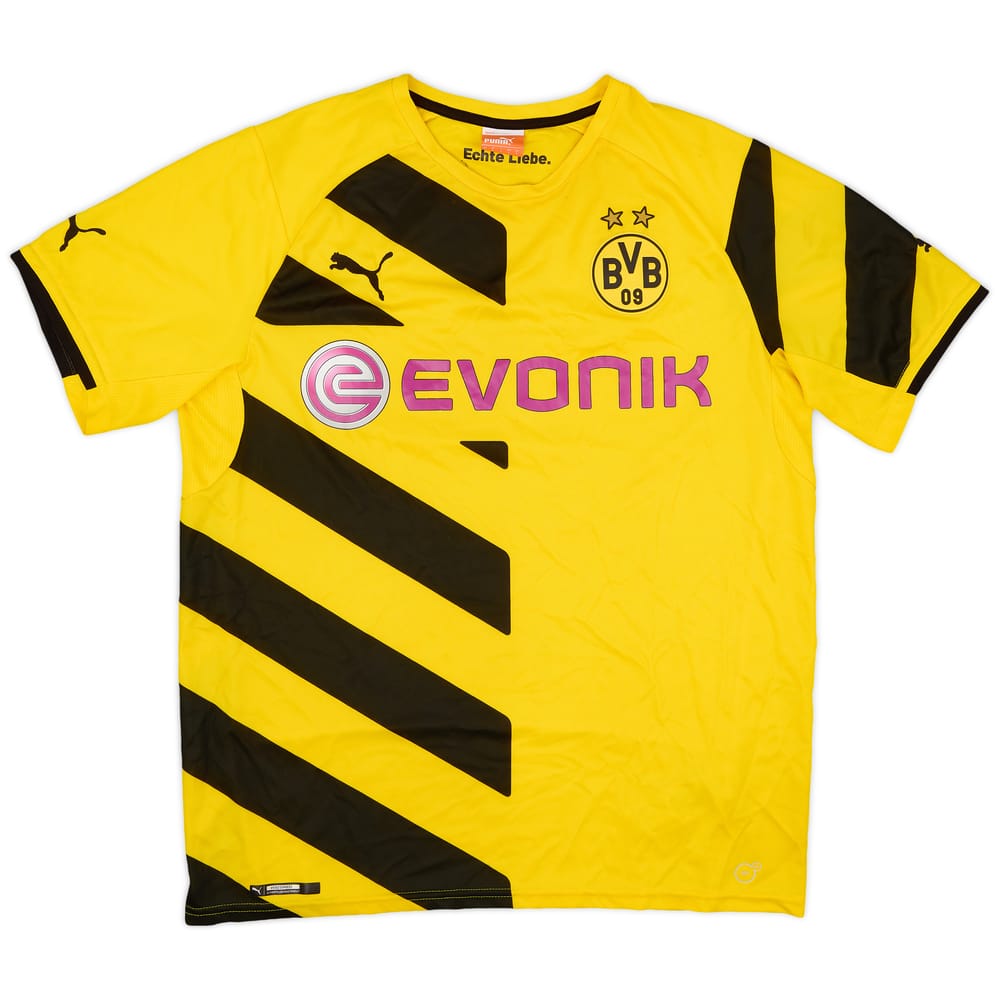 2014-15 Borussia Dortmund Home Shirt - 8/10 - (L)