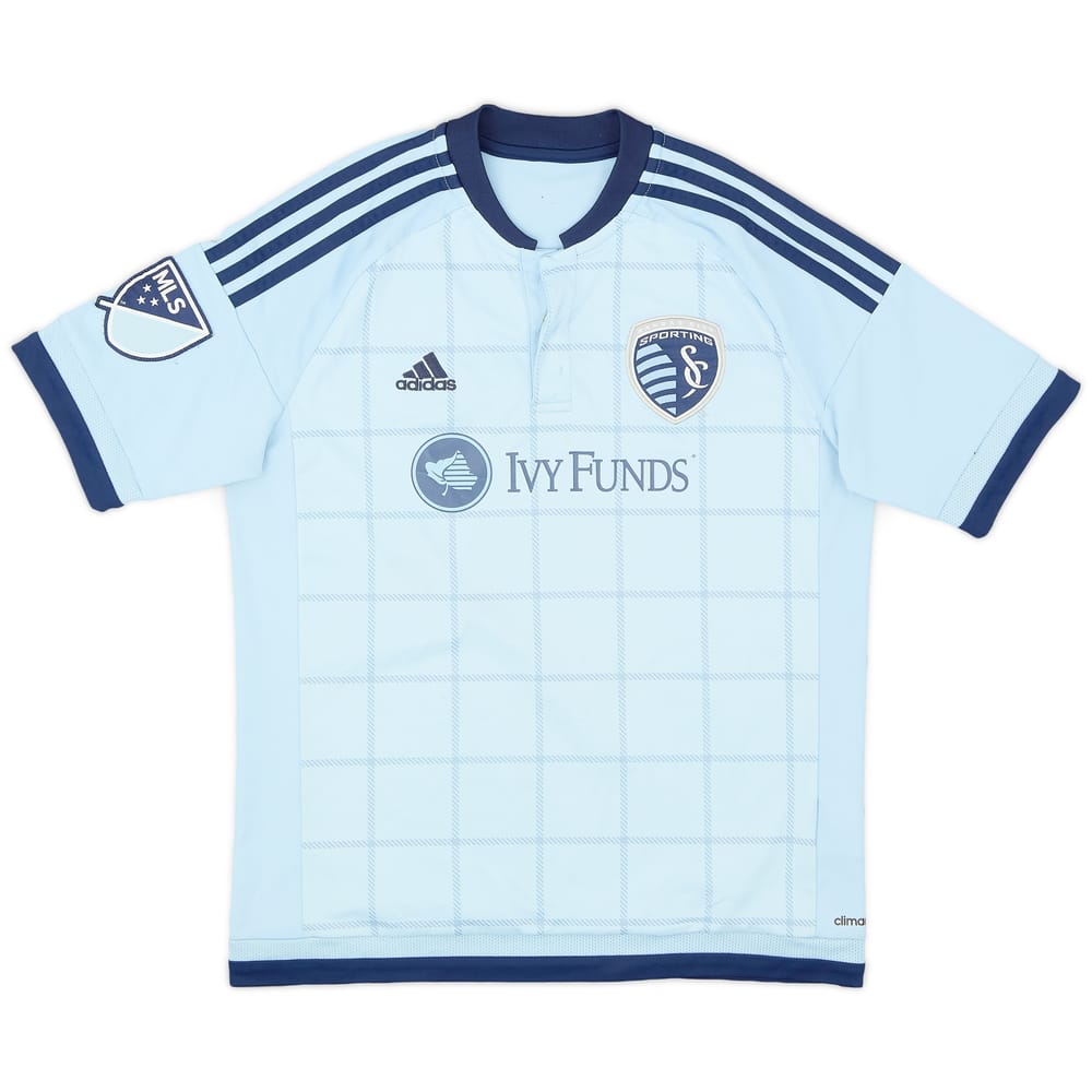 2015-17 Sporting Kansas City Signed Home Shirt - 6/10 - (S)