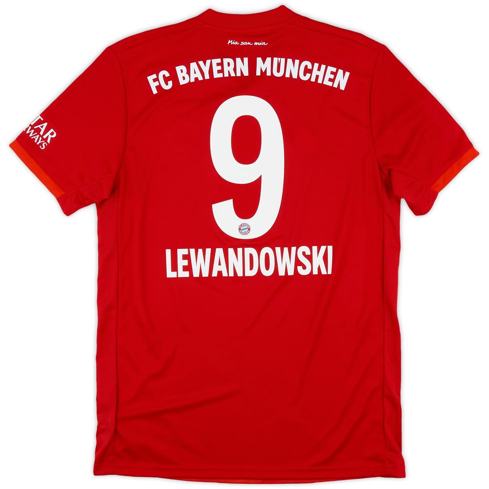 2019-20 Bayern Munich Home Shirt Lewandowski #9 - 9/10 - (M)