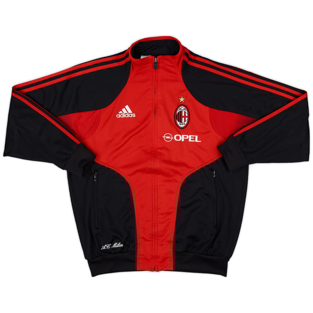 2004-05 AC Milan adidas Track Jacket - 8/10 - (XL.Boys)