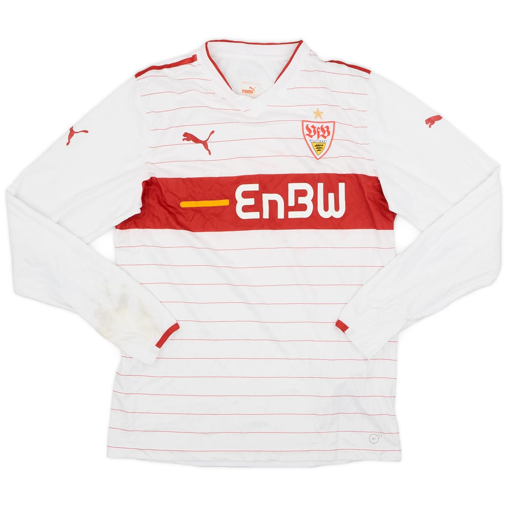 2013-14 Stuttgart Home L/S Shirt - 4/10 - (L)