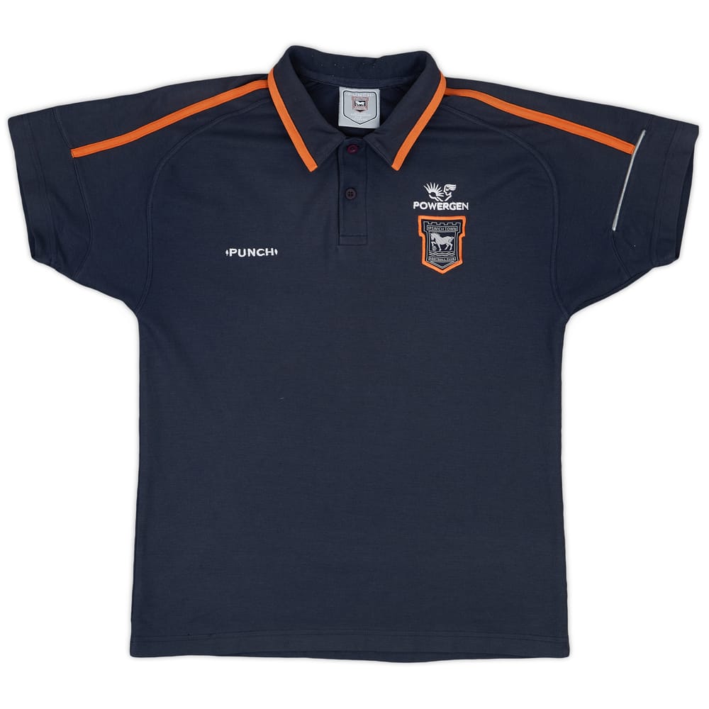 2005-06 Ipswich Punch Polo Shirt - 8/10 - (L.Boys)