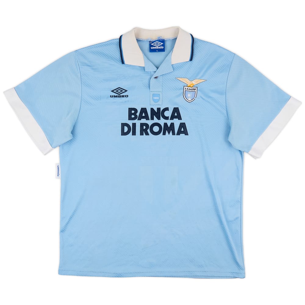 1993-95 Lazio Home Shirt - 5/10 - (XL)