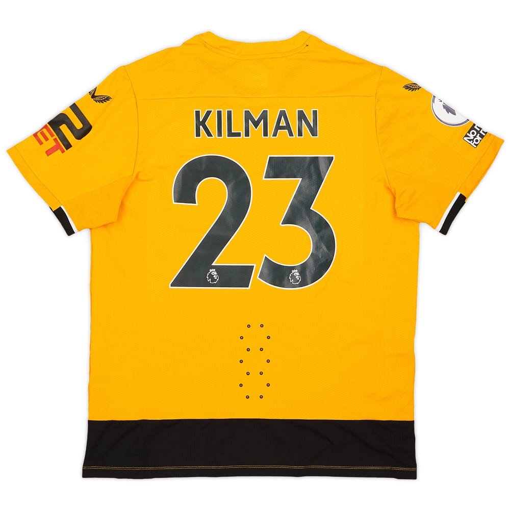 2022-23 Wolves Match Issue Home Shirt Kilman #23