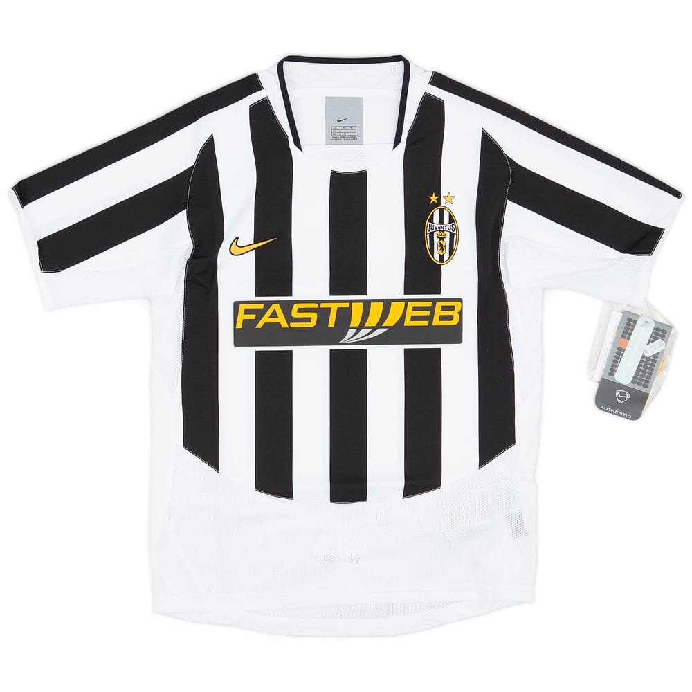 2003-04 Juventus Home Shirt (M.Boys)