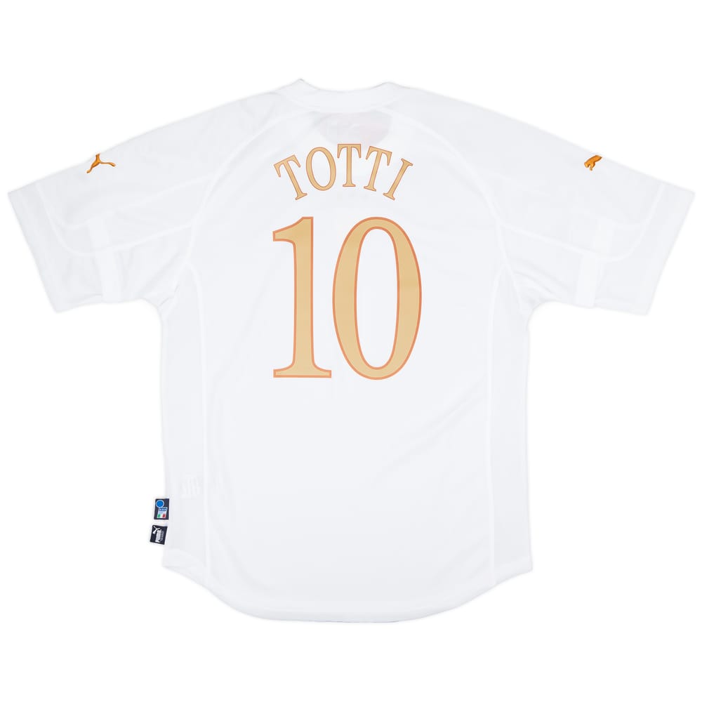2004-06 Italy Away Shirt Totti #10 (XL)