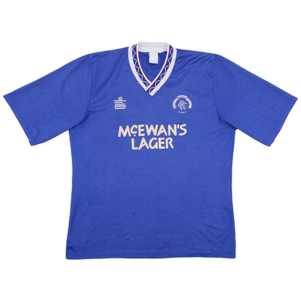 1990-92 Rangers Home Shirt - 4/10 - (L)