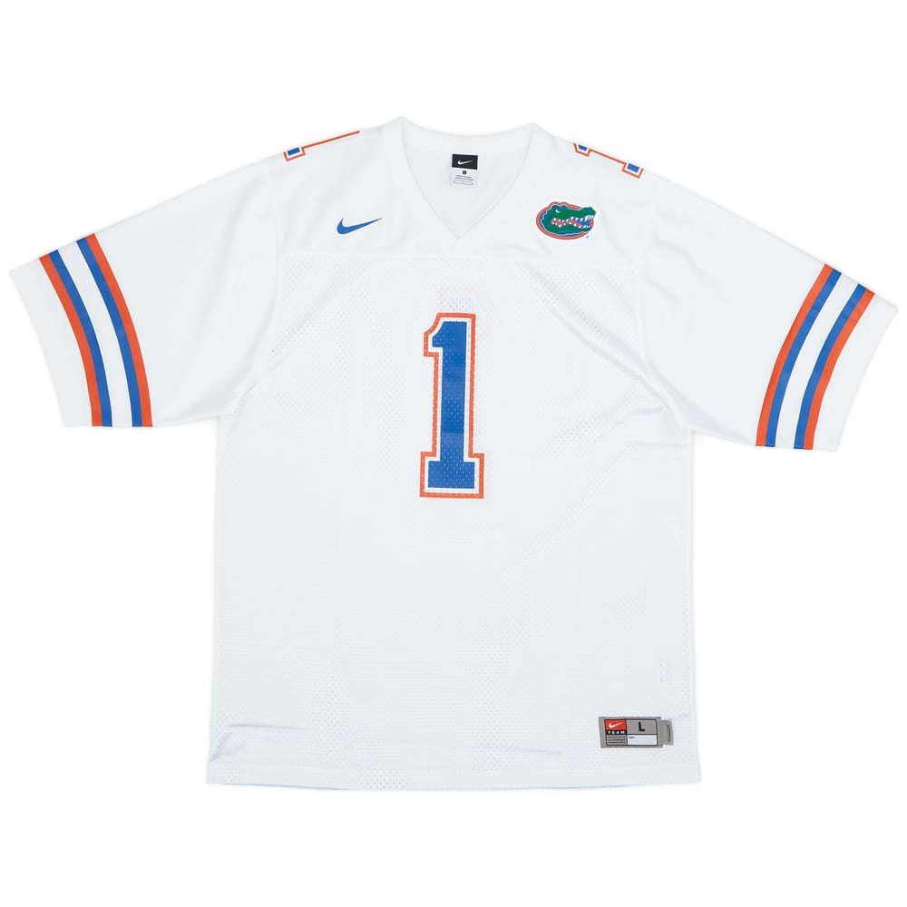 2006-08 Florida Gators Harvin #1 Nike Away Jersey - 9/10 - (L)