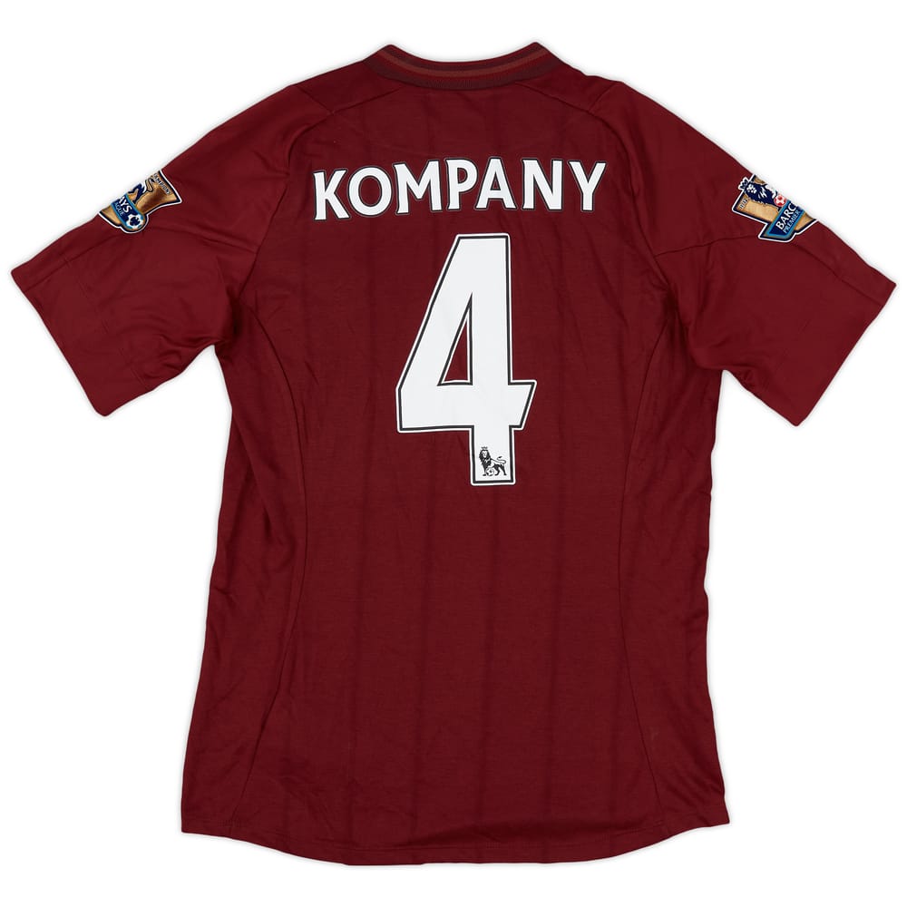 2012-13 Manchester City Away Shirt Kompany #4 (M)