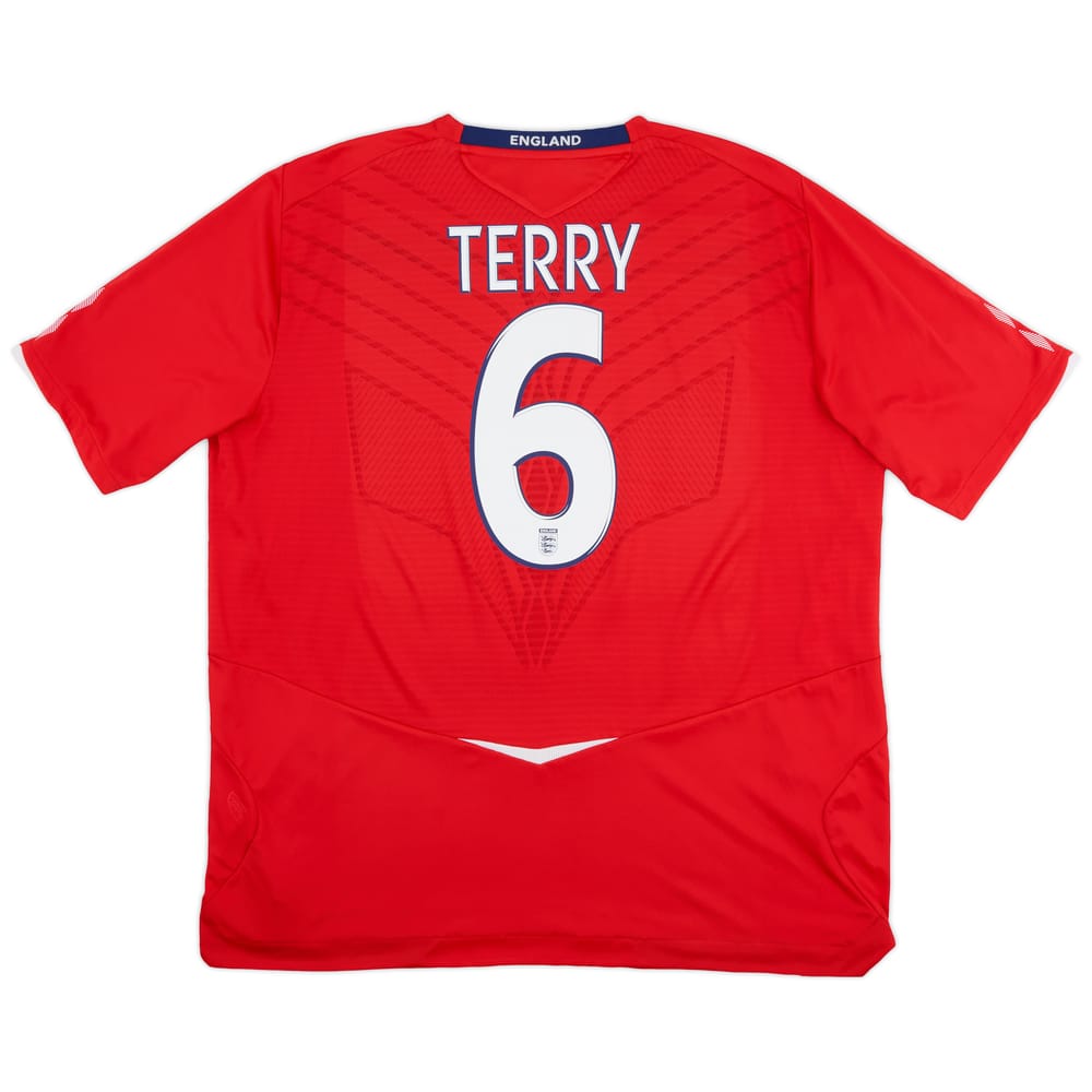 2008-10 England Away Shirt Terry #6 - 9/10 - (3XL)