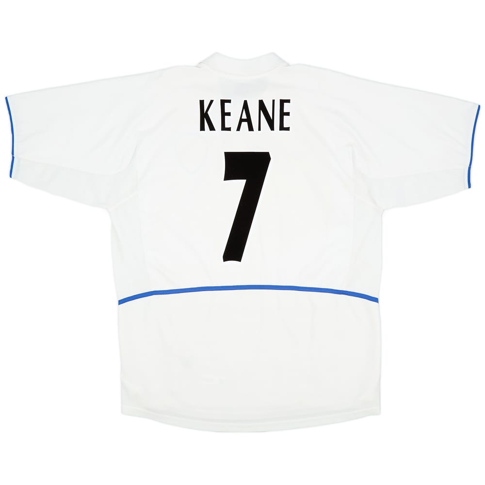 2002-03 Leeds United Home Shirt Keane #7 - 8/10 - (XL)