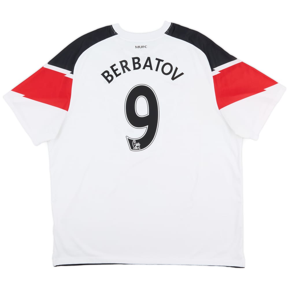 2010-12 Manchester United Away Shirt Berbatov #9 - 9/10 - (XXL)