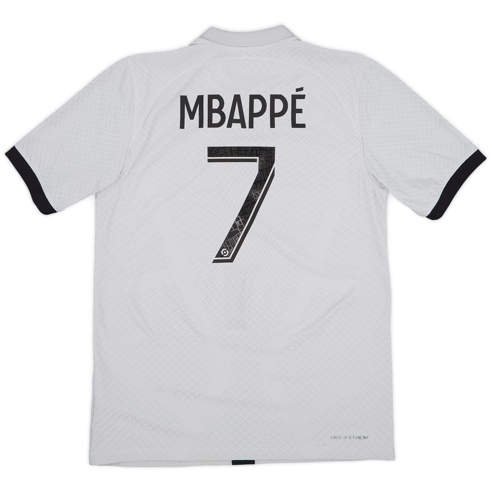 2022-23 Paris Saint-Germain Authentic Away Shirt Mbappe #7 - 9/10 - (M)