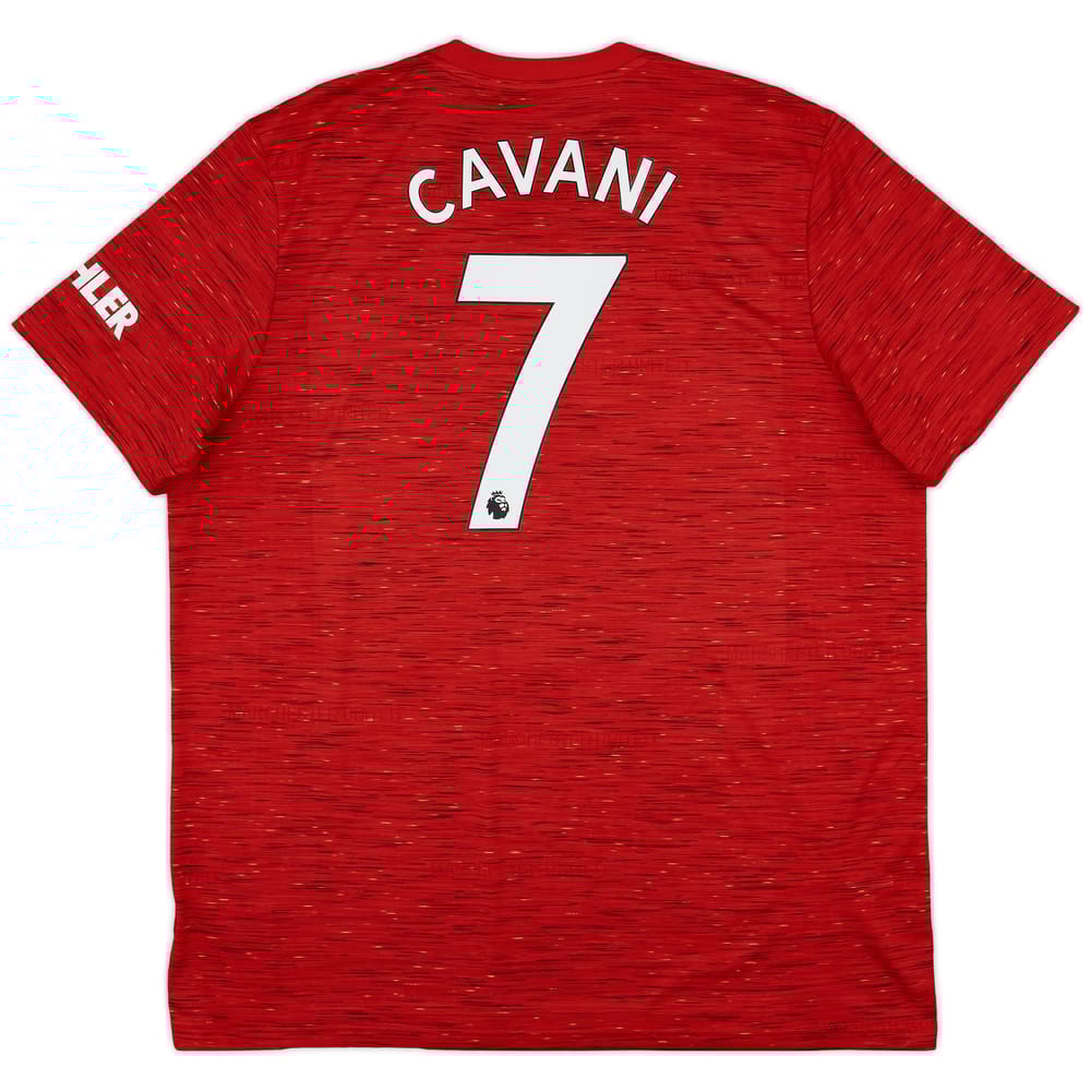 2020-21 Manchester United Home Shirt Cavani #7 - 10/10 - (XXL)