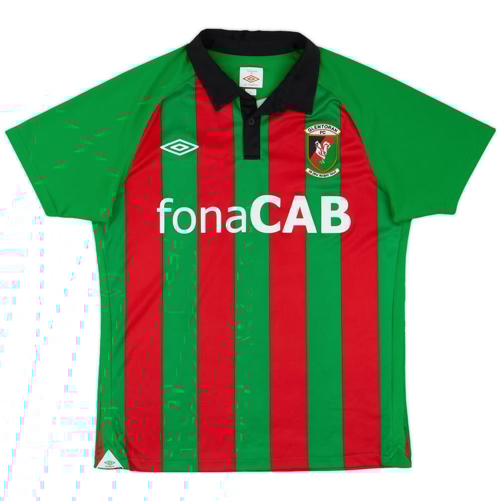 2010-11 Glentoran Home Shirt - 9/10 - (S)